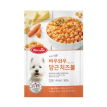 바우와우-당근볼 100g
