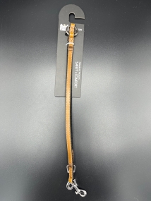 버킹검-가죽웨빙트윈줄 10mm(블랙,레드)램덤발송