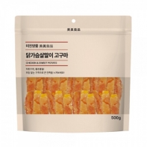 미진양품-닭가슴살말이 고구마 500g