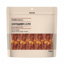 미진양품-오리가슴살말이 고구마 500g