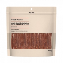 [특가행사] 미진양품-오리가슴살 슬라이스 500g