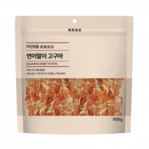 [특가행사] 미진양품-연어말이 고구마 500g